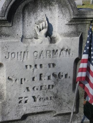 John Carman May 7 1784-Sep 14 1861 